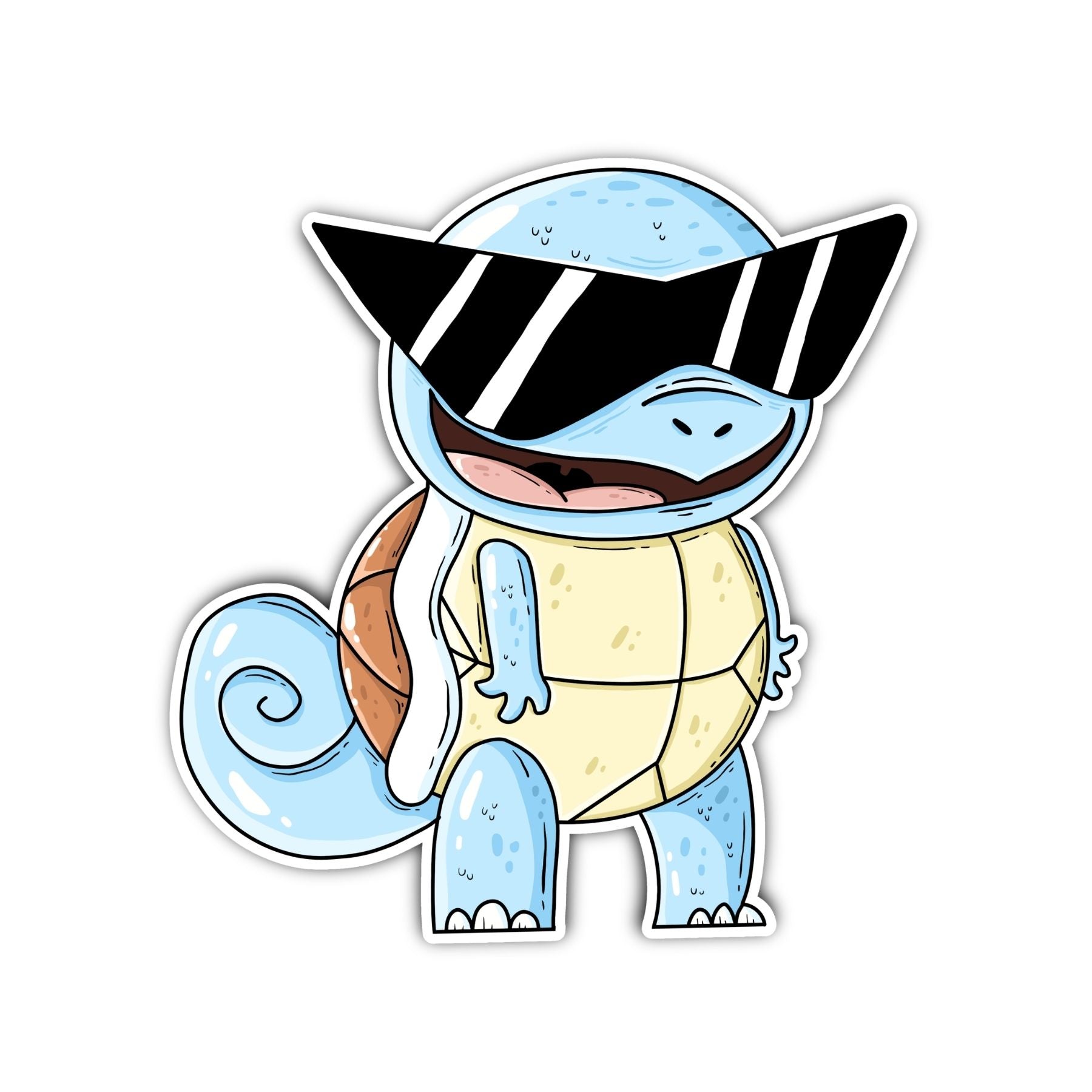 007 Sunglasses Video Game Sticker - Mike Bennett Studios