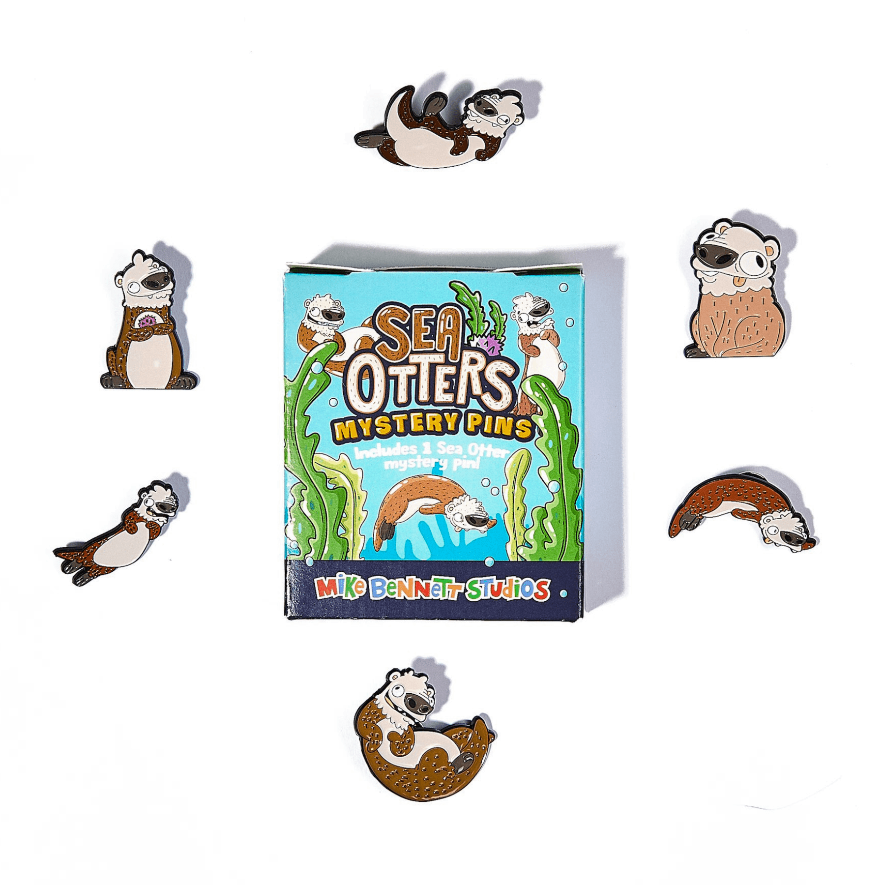 Sea Otter Mystery Pin - primary