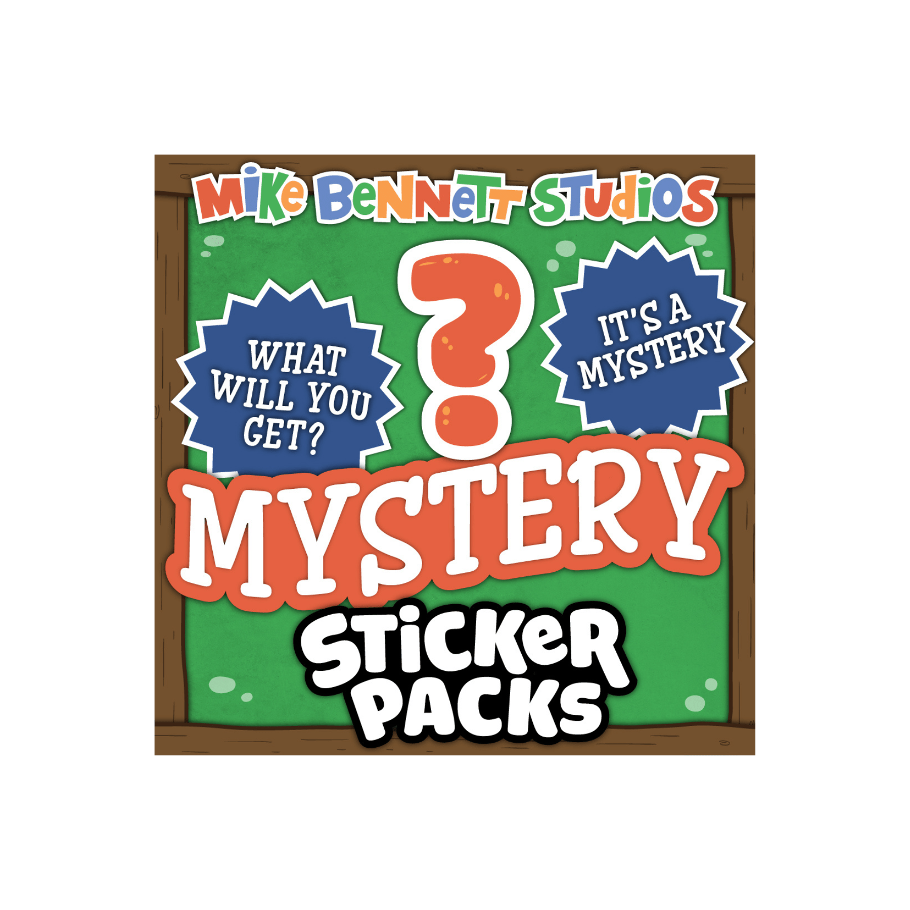 Mike Bennett Studios Mystery Sticker Pack - alternate
