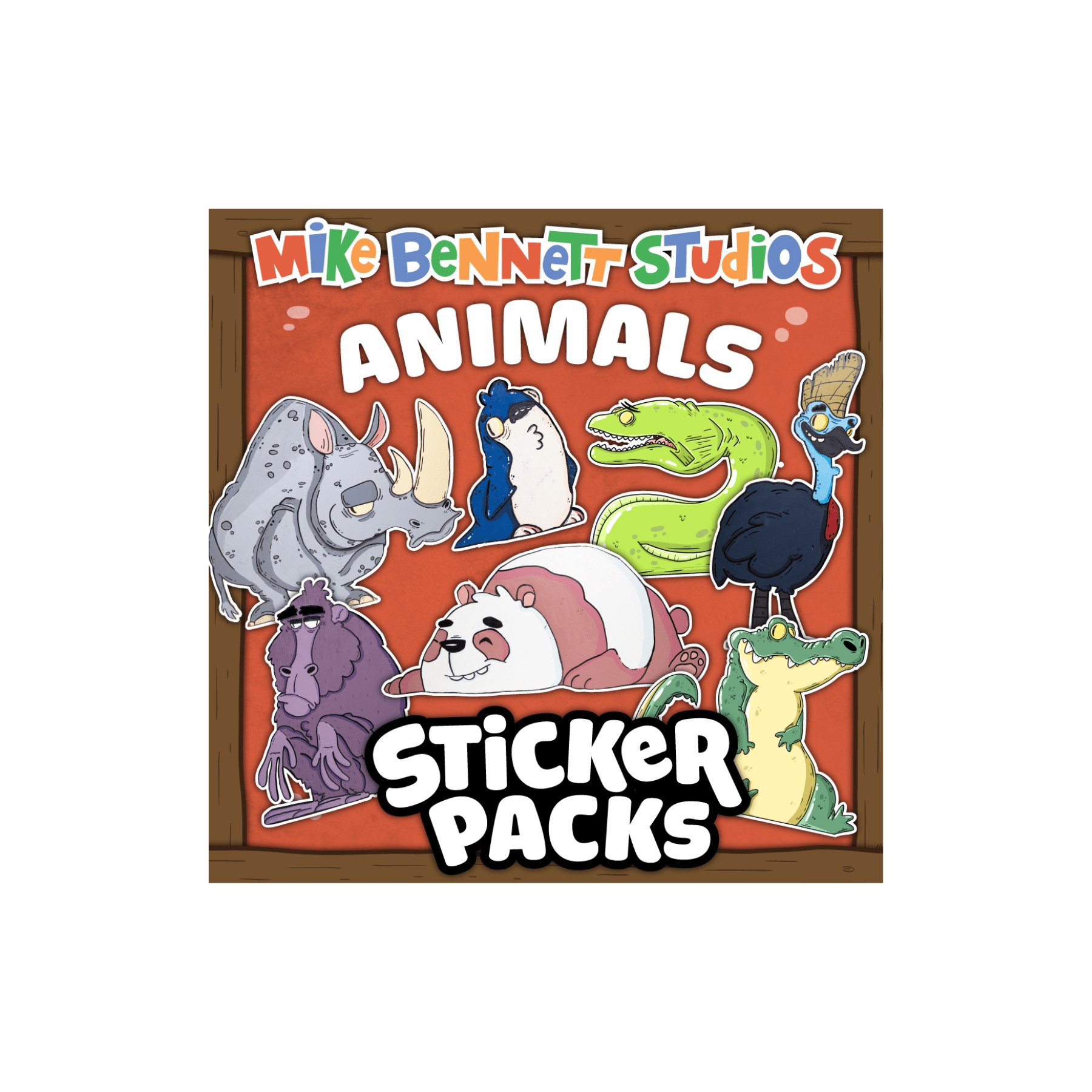 Animal Mystery Sticker Pack - alternate