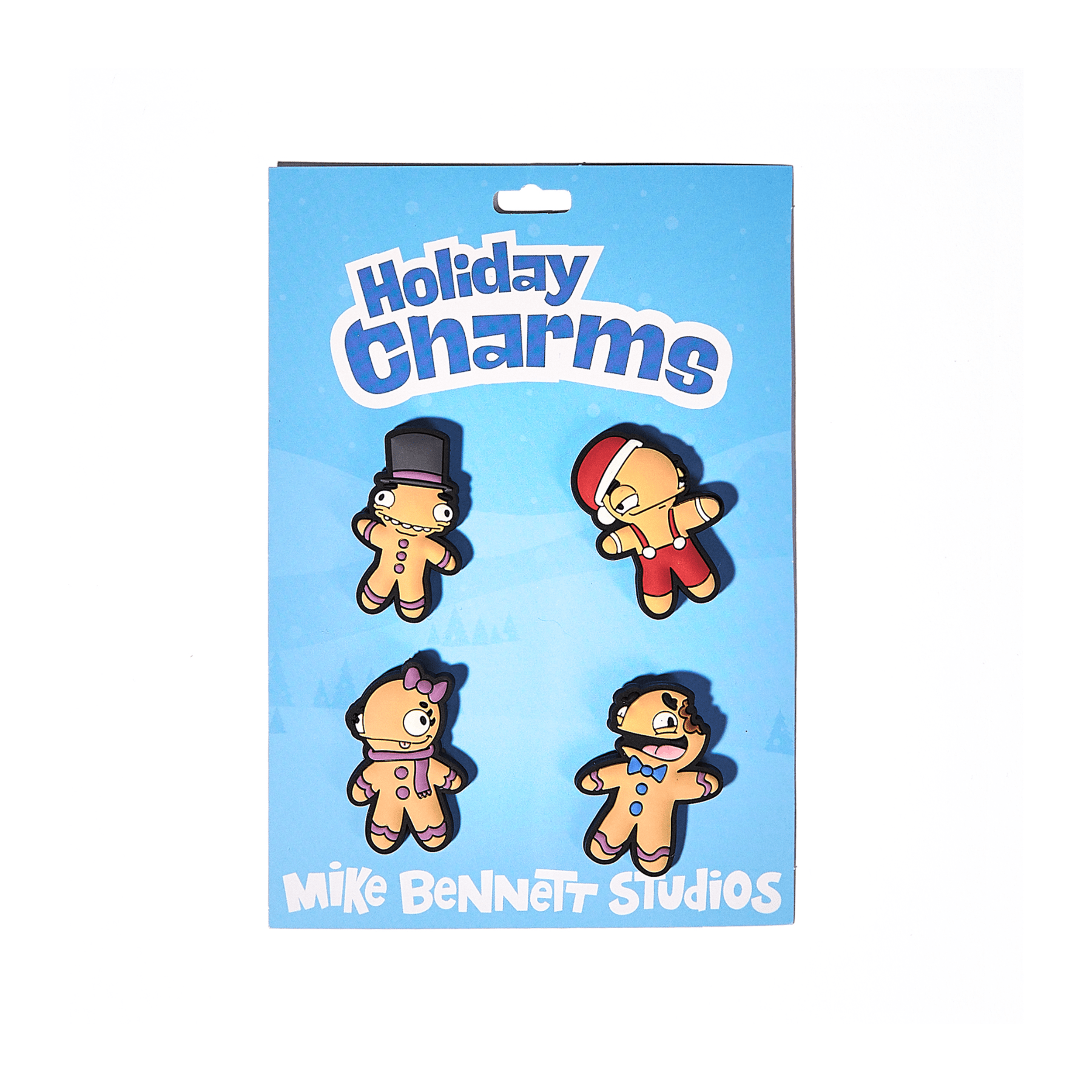 Gingerbread Character Charm Set - Mike Bennett Studios
