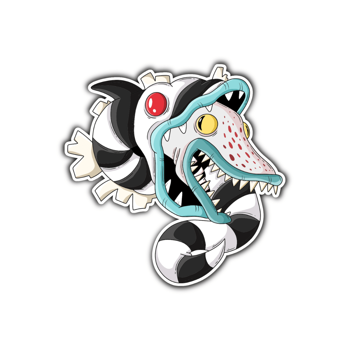 Dead Media Movie Monster Stickers