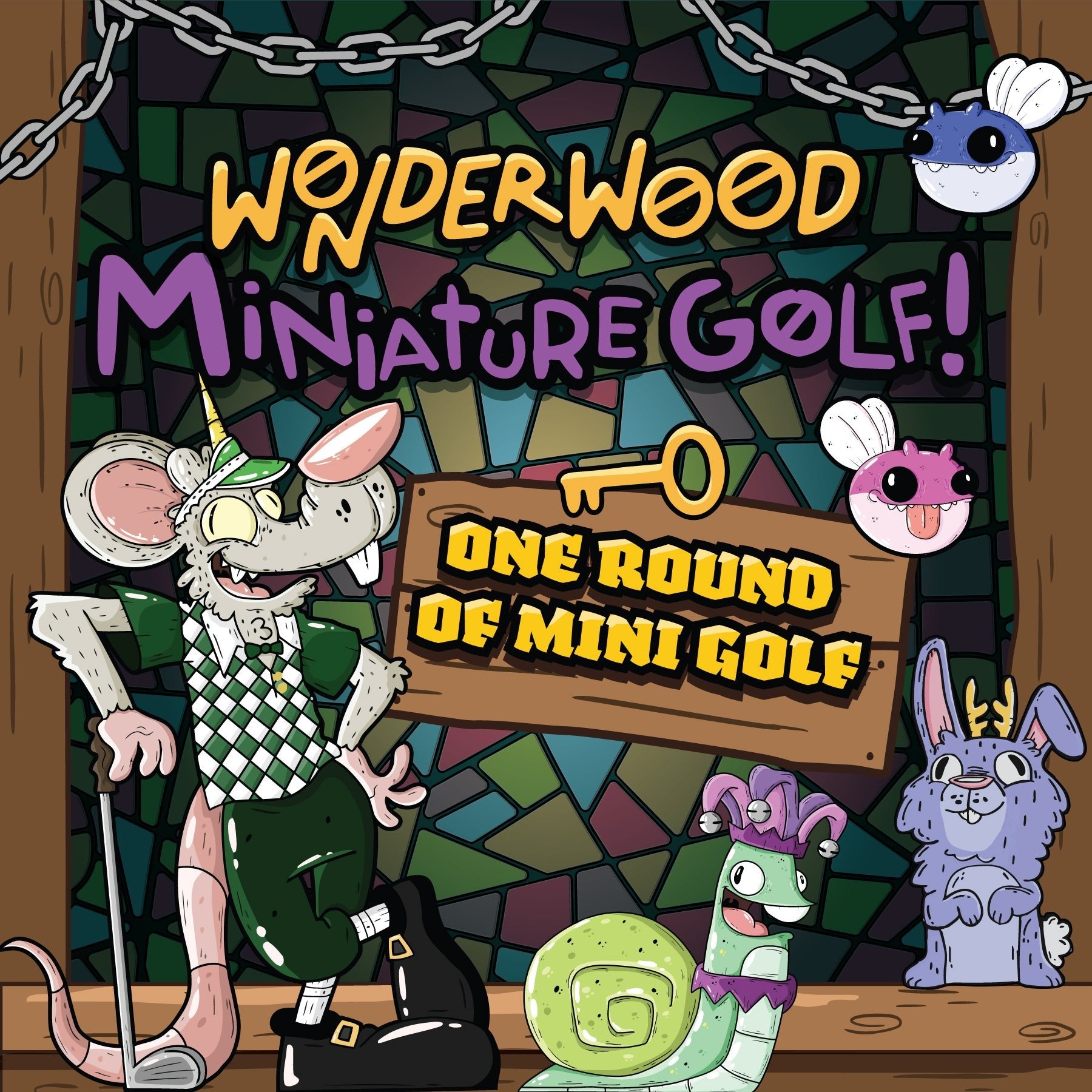 Wonderwood Mini Golf Digital Passes - Mike Bennett Studios
