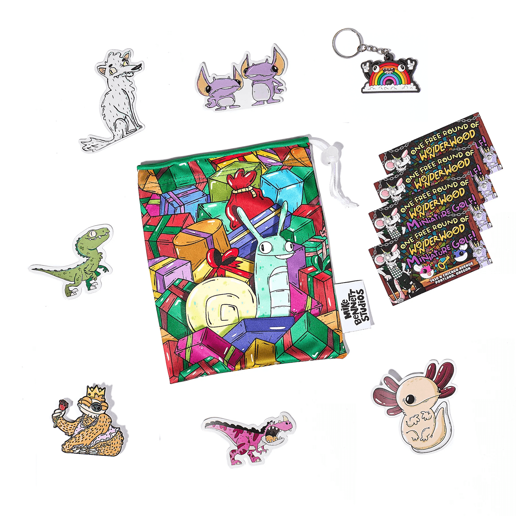 Sonny Mystery Gift Bag with Mini Golf Passes - Mike Bennett Studios