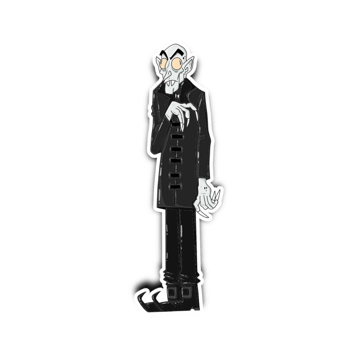 Dead Media Movie Monster Stickers