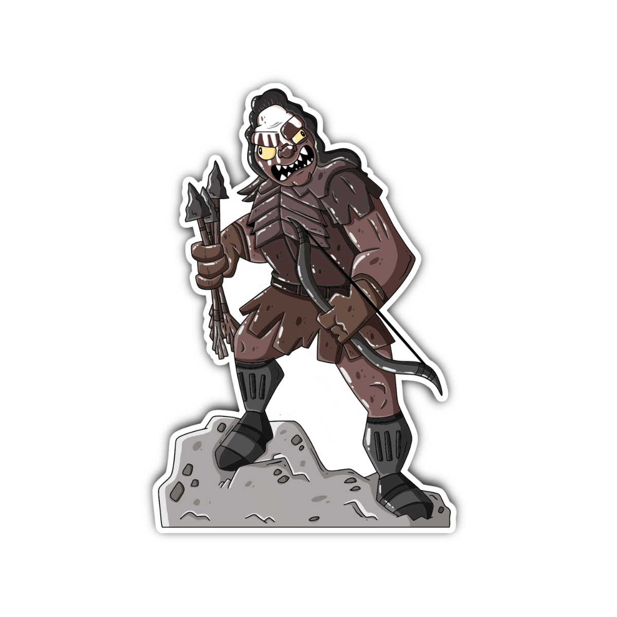 Dead Media Movie Monster Stickers