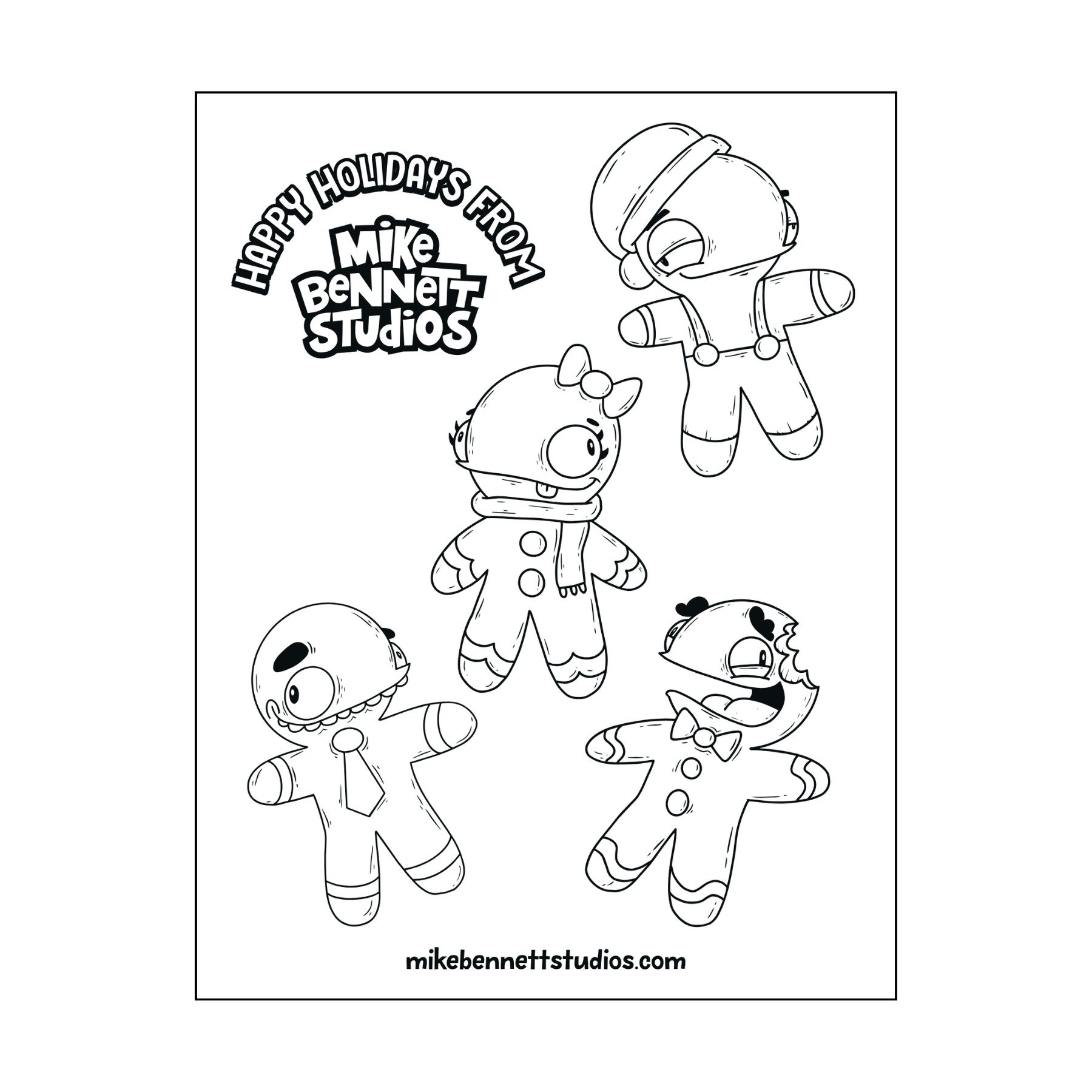 FREE Holiday Coloring Sheets - primary