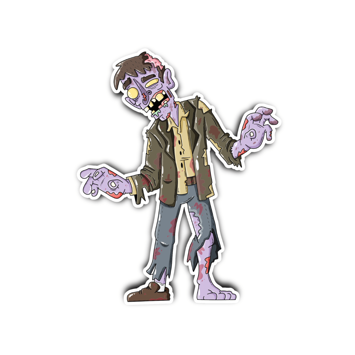Dead Media Movie Monster Stickers