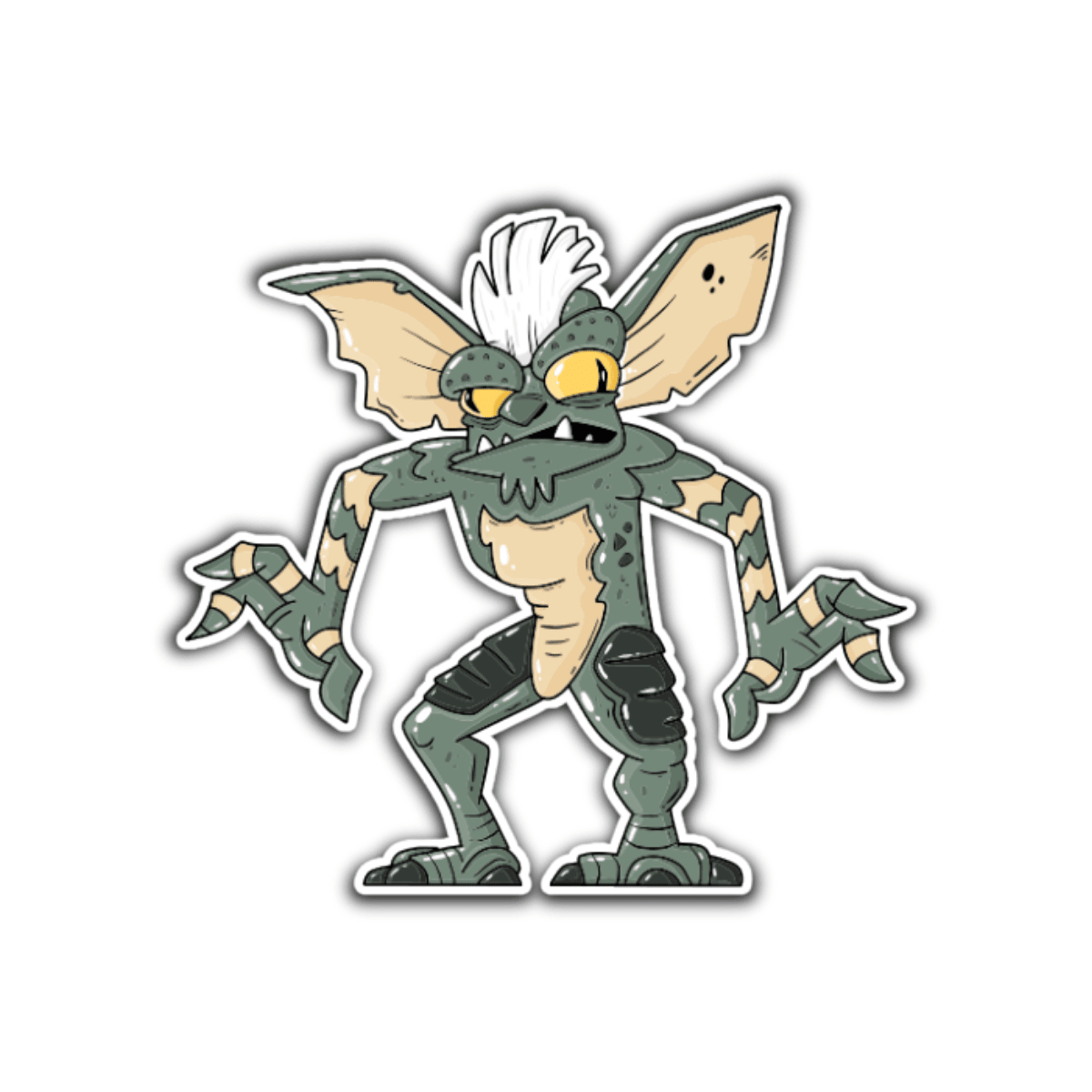 Dead Media Movie Monster Stickers