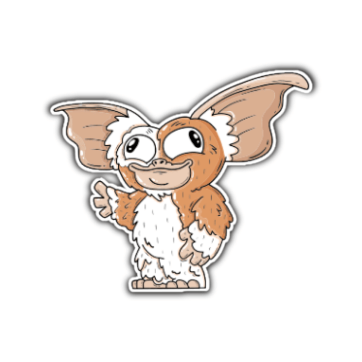 Dead Media Movie Monster Stickers