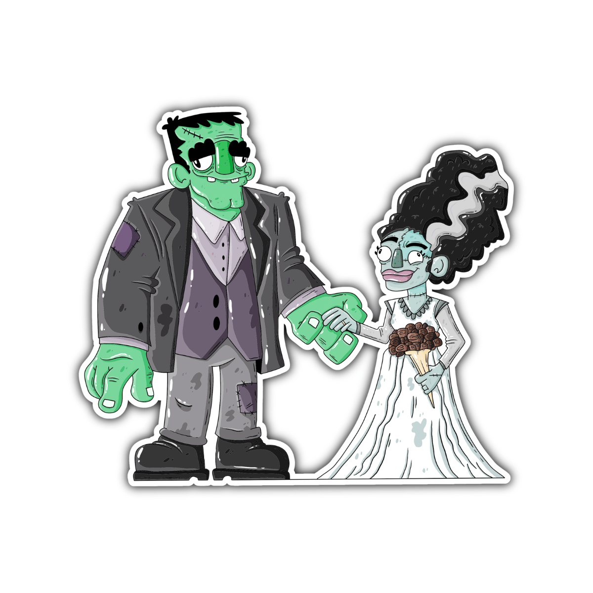 Dead Media Movie Monster Stickers