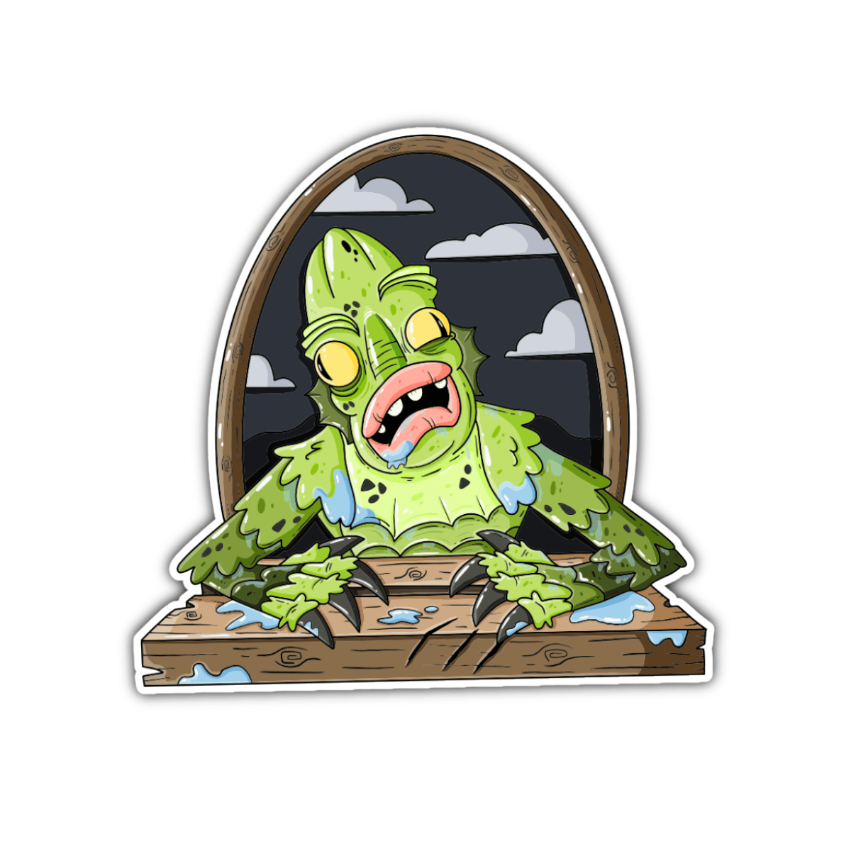 Dead Media Movie Monster Stickers
