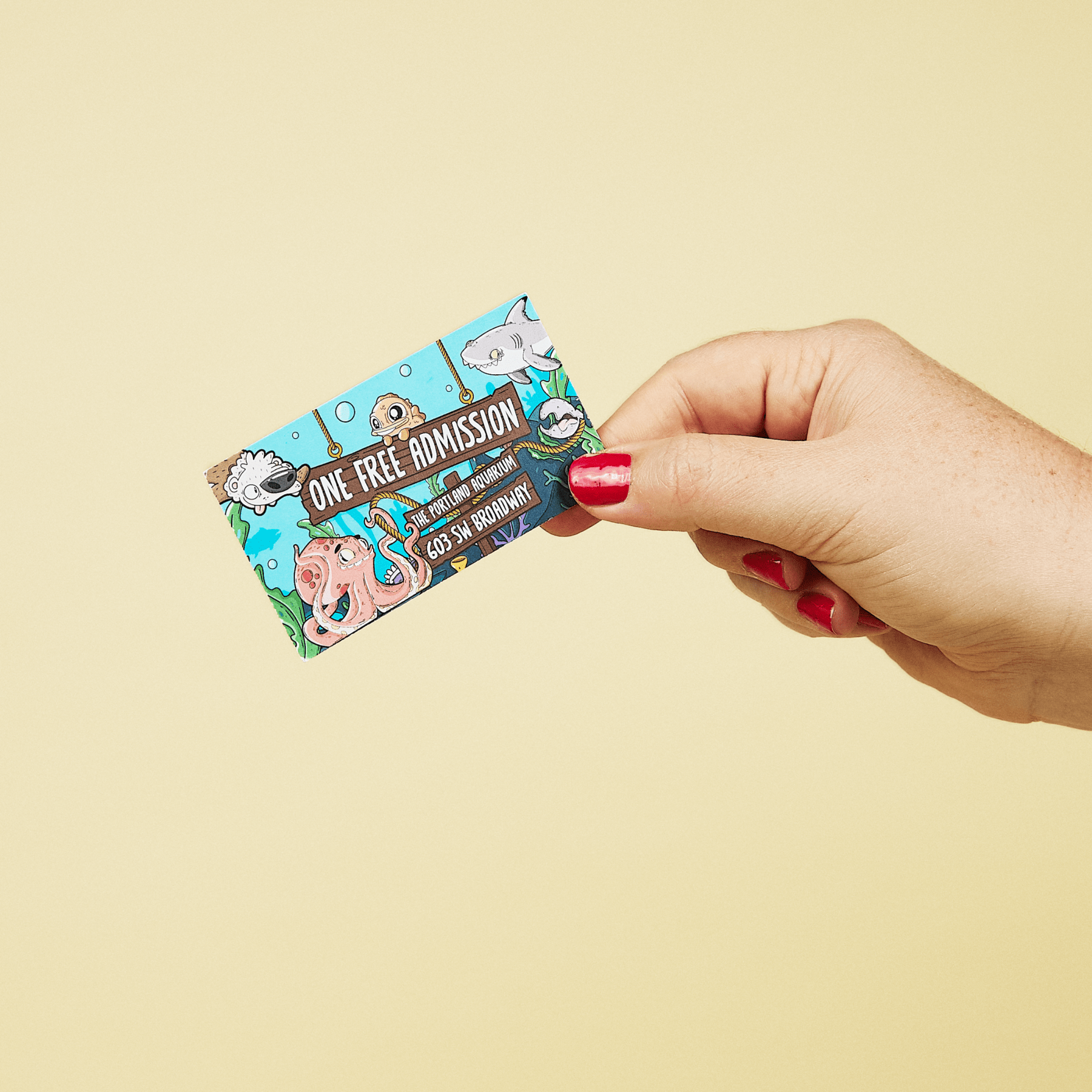 Portland Aquarium Passes - alternate