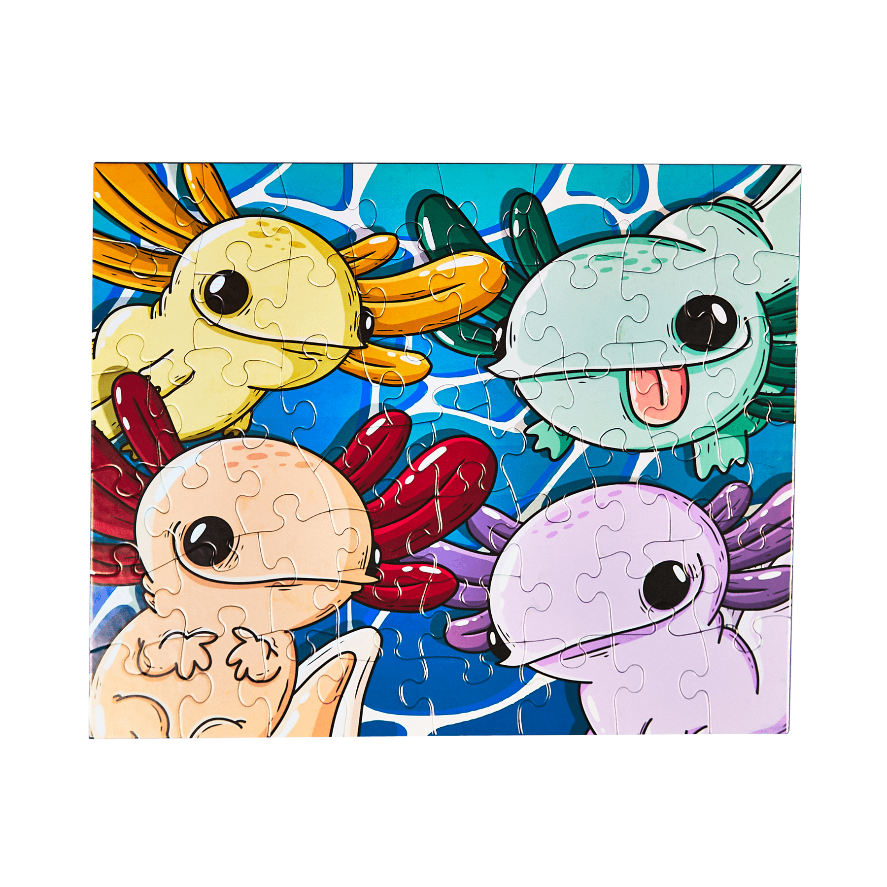 Axolotl Puzzle - Mike Bennett Studios