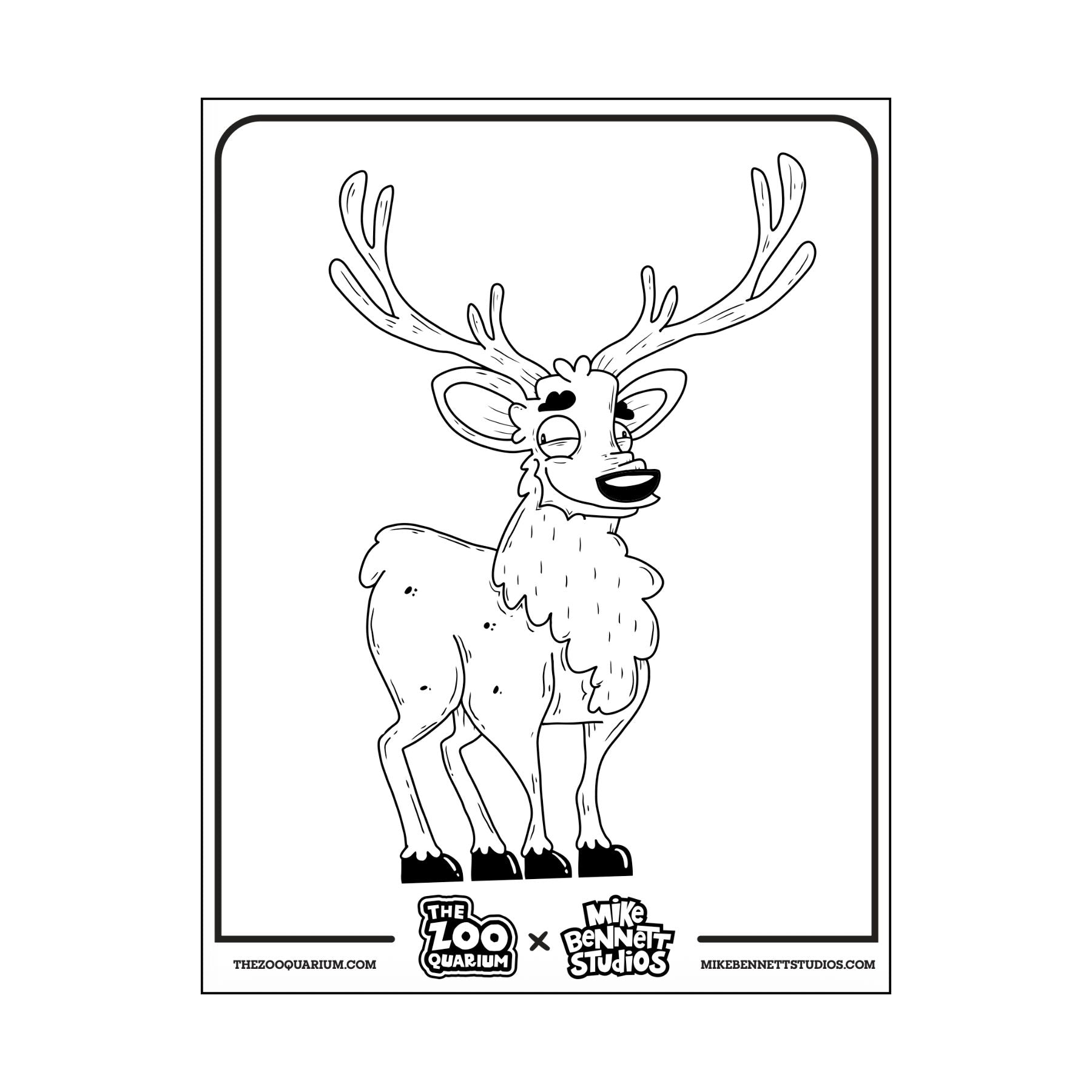 FREE PNW Animals Scavenger Hunt Coloring Sheets