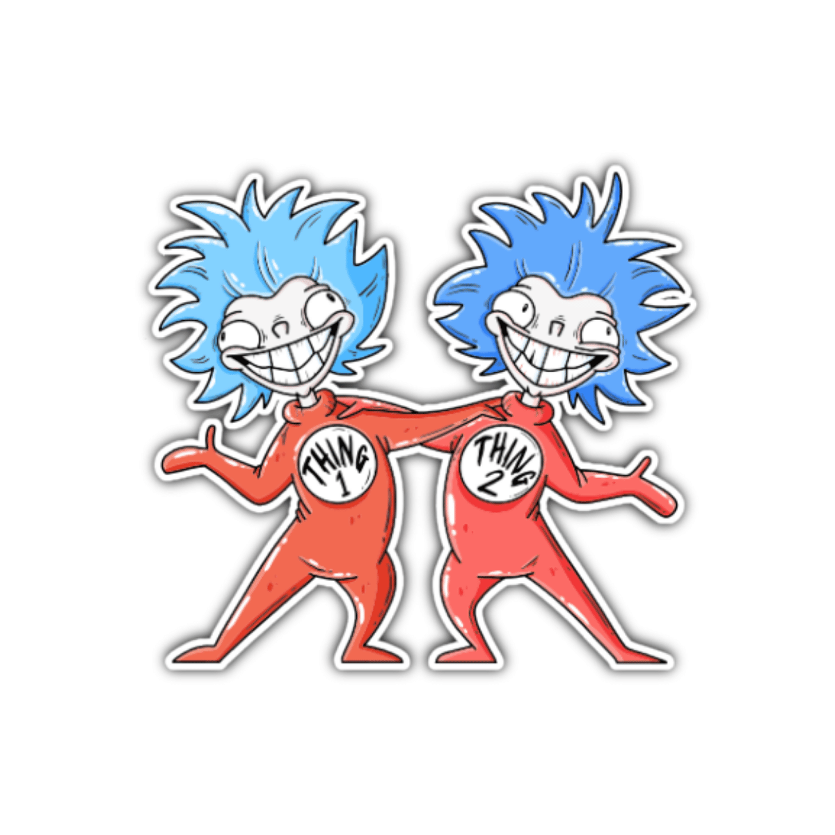 Dead Media Movie Monster Stickers
