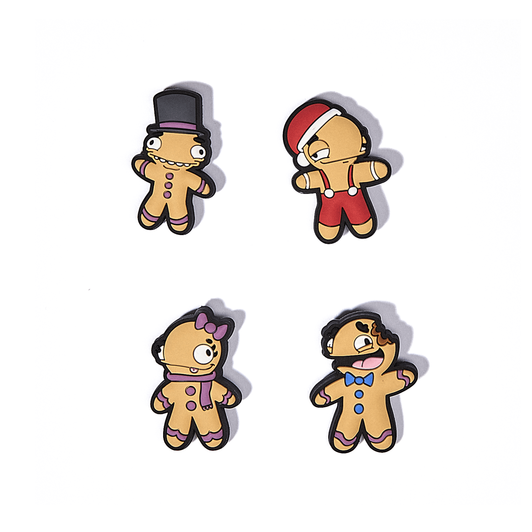Gingerbread Character Charm Set - Mike Bennett Studios