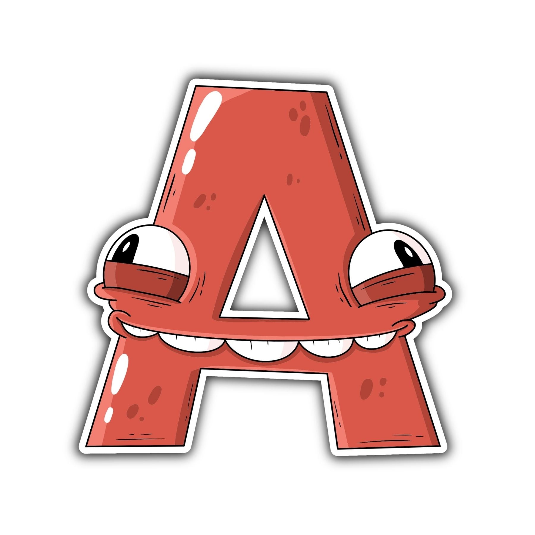 A Letter Sticker - Mike Bennett Studios