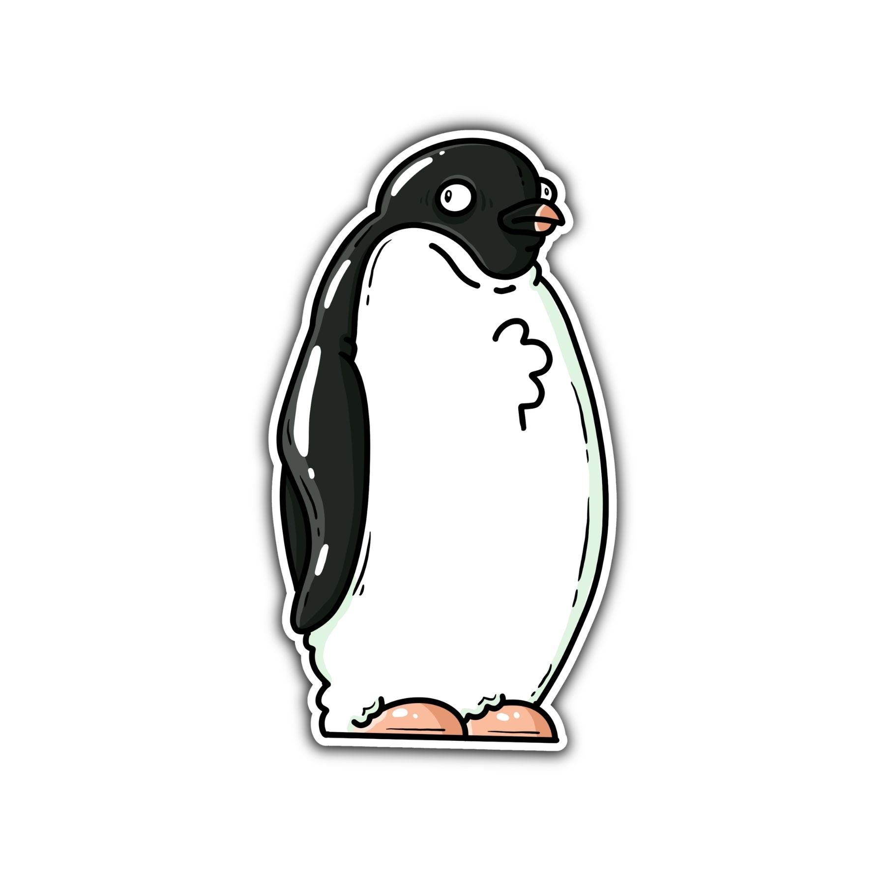Adelie Penguin Sticker - Mike Bennett Studios