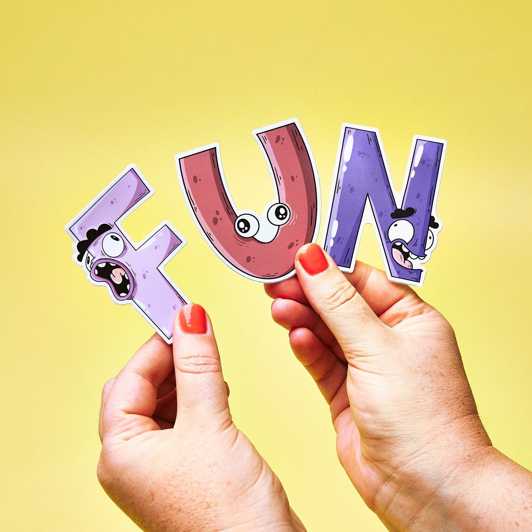 Alphabet Sticker Pack - Mike Bennett Studios