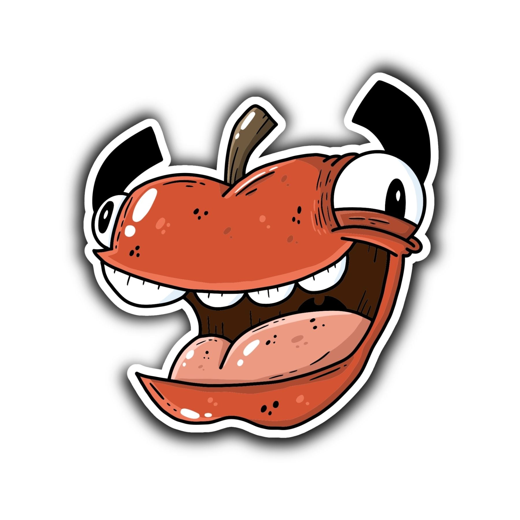 Apple Sticker - Mike Bennett Studios