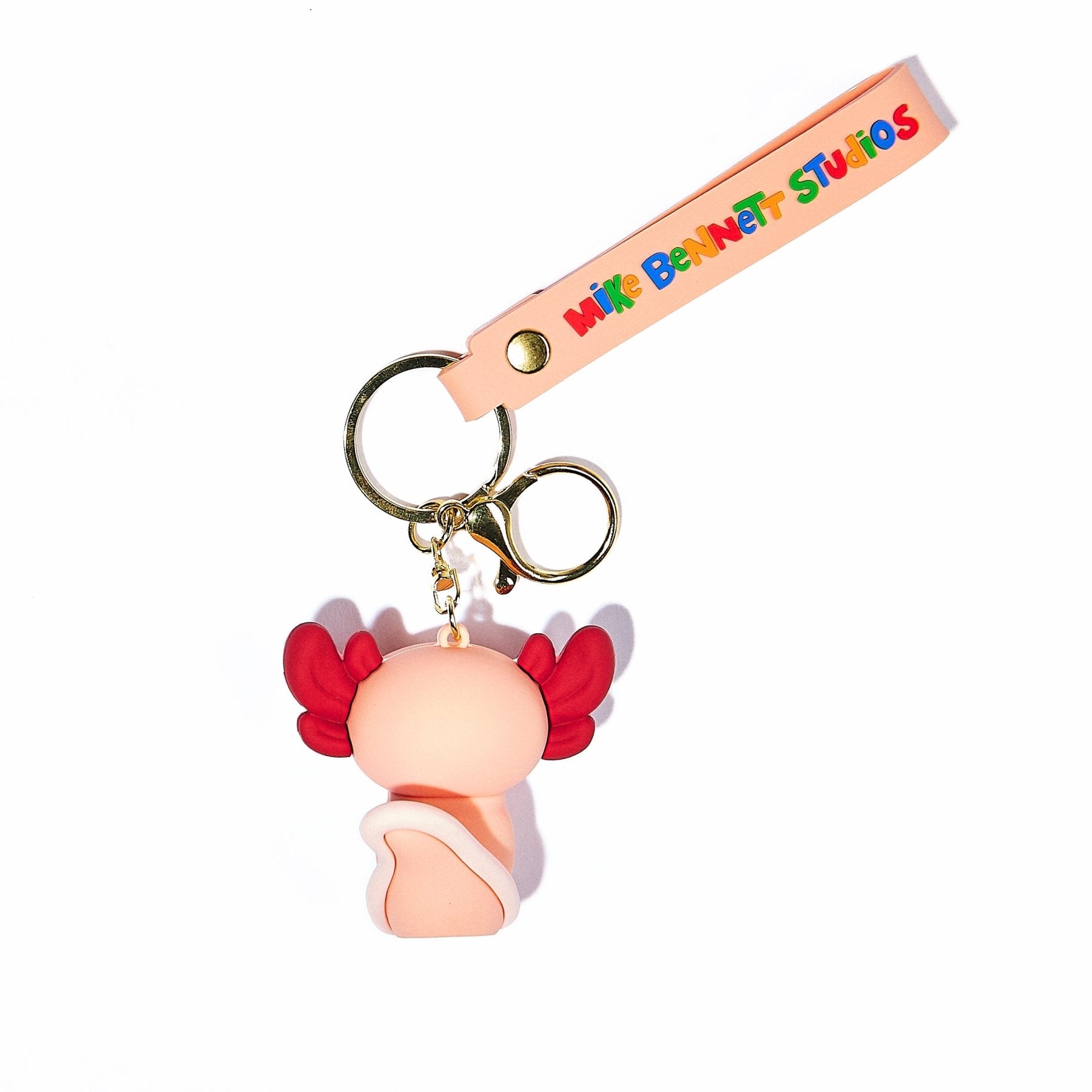 Axolotl 3D Keychain - Mike Bennett Studios