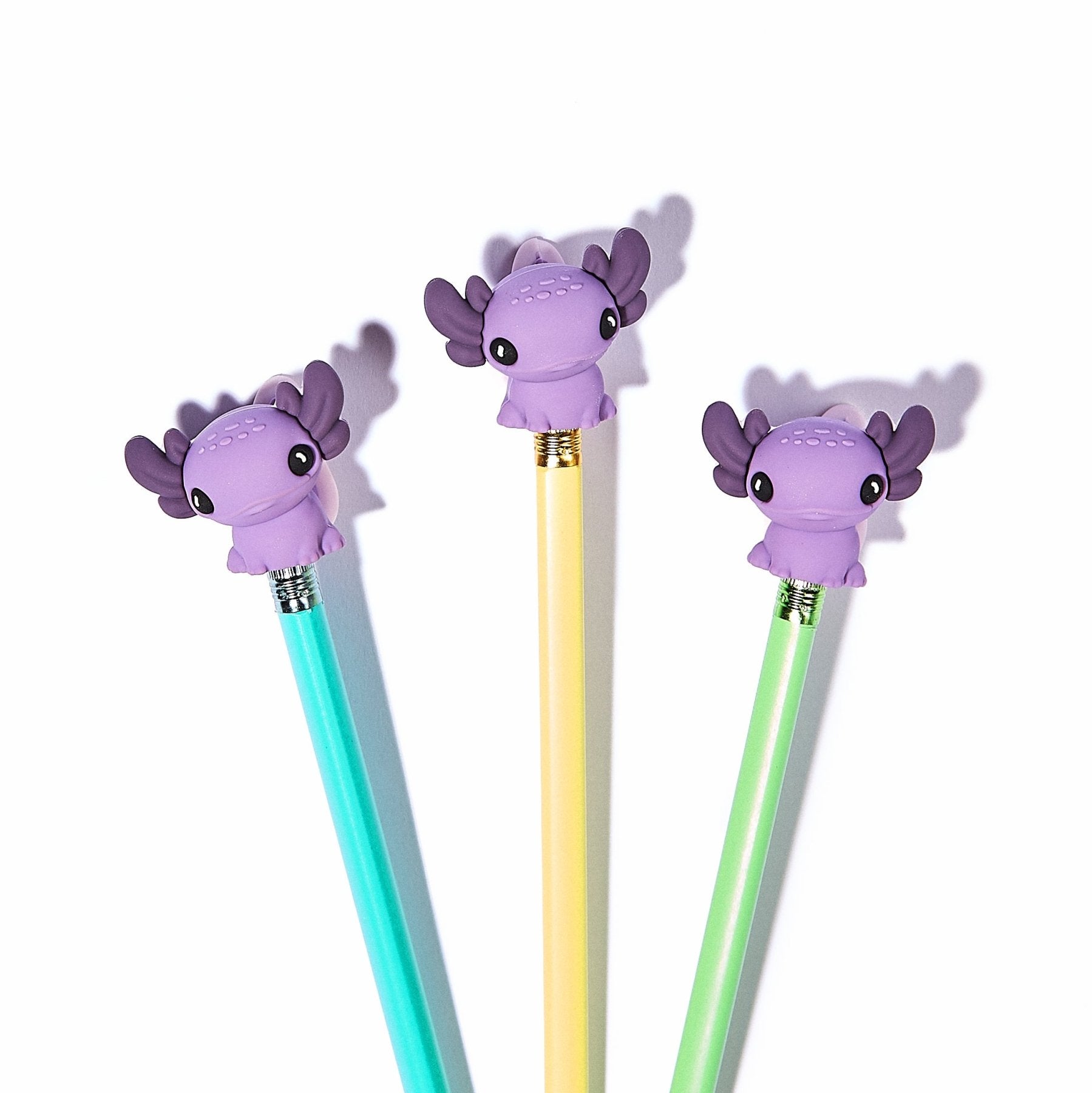 Axolotl Pencil Topper Set - primary