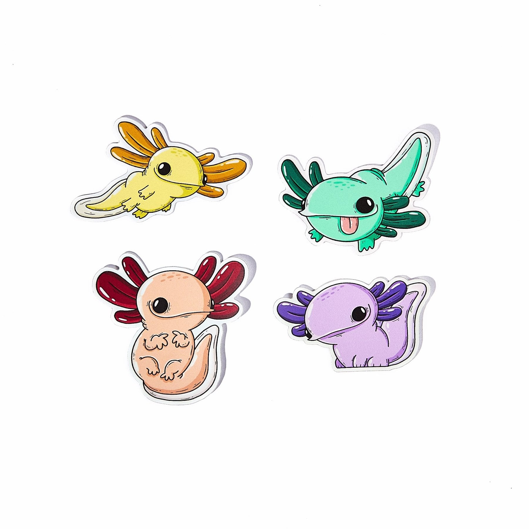 Axolotl Sticker Pack - primary