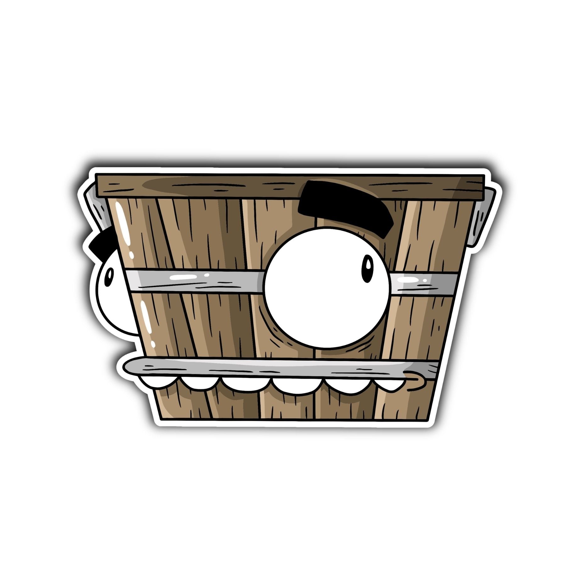 Basket Sticker - Mike Bennett Studios
