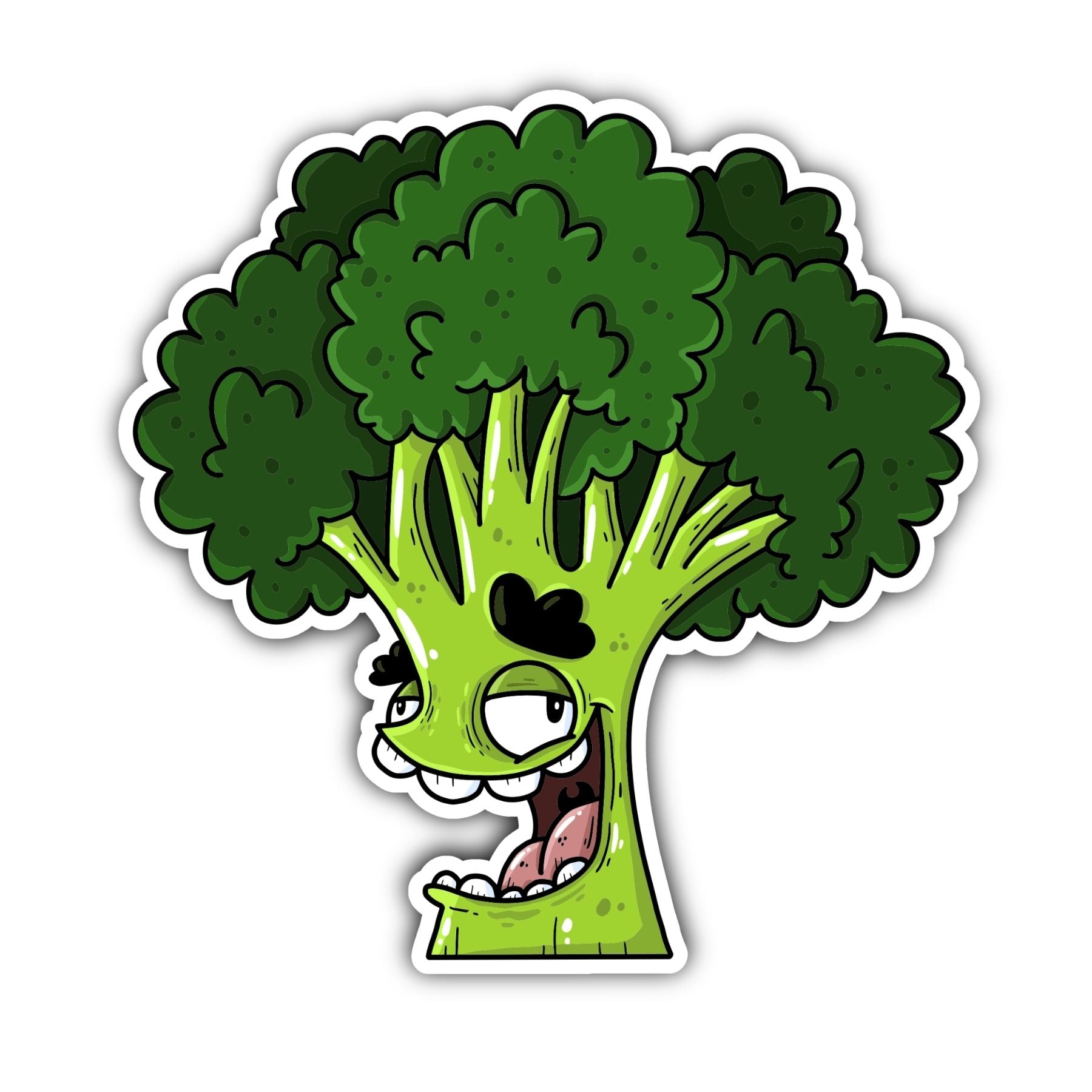 Broccoli Sticker - Mike Bennett Studios