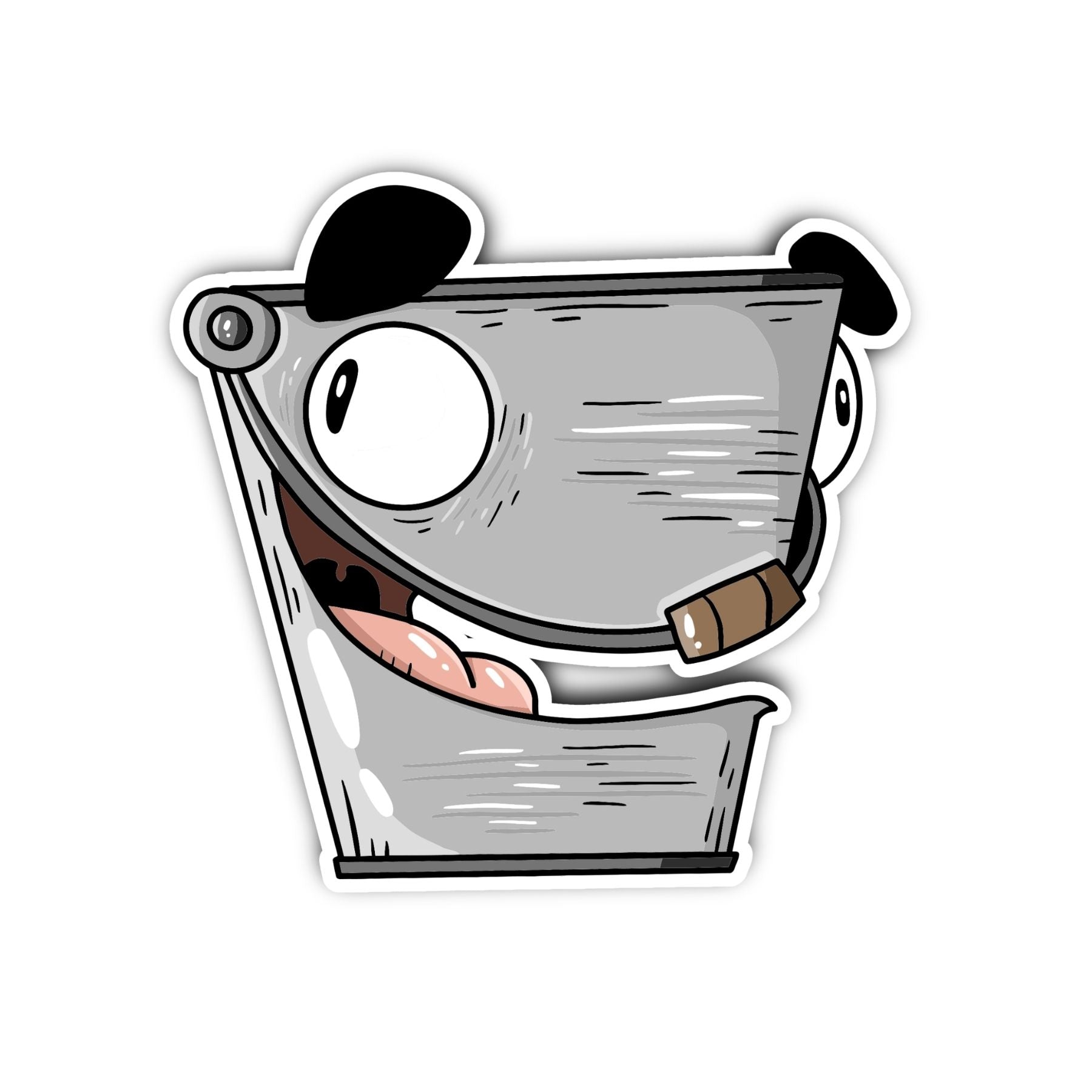 Bucket Sticker - Mike Bennett Studios