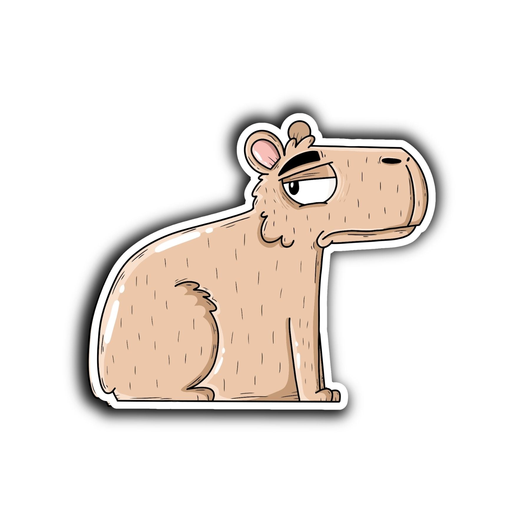 Capybara Sticker - Mike Bennett Studios