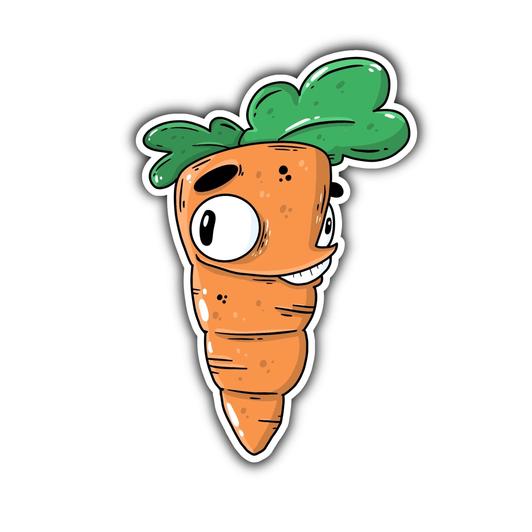 Carrot Sticker - Mike Bennett Studios
