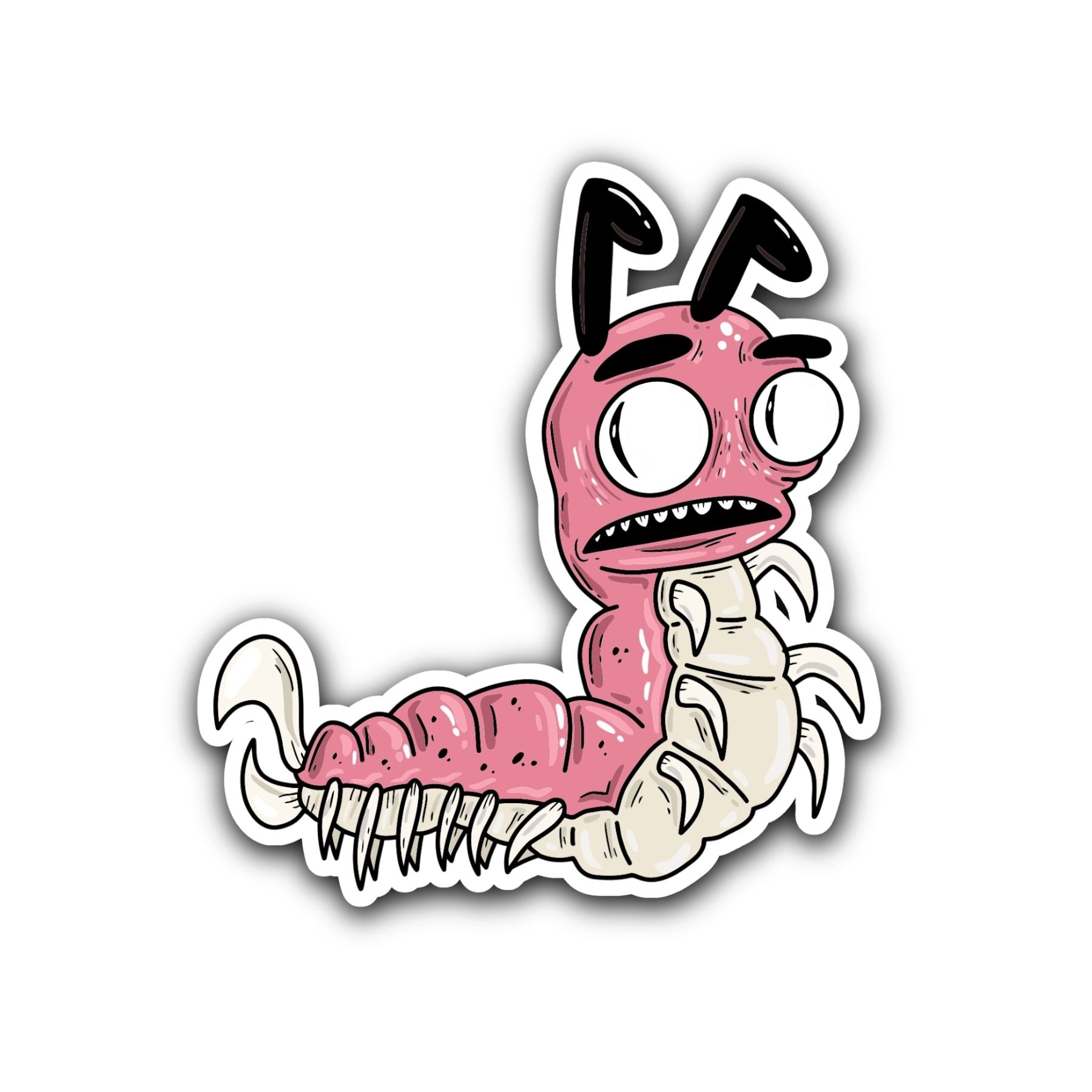 Centipede Sticker - Mike Bennett Studios