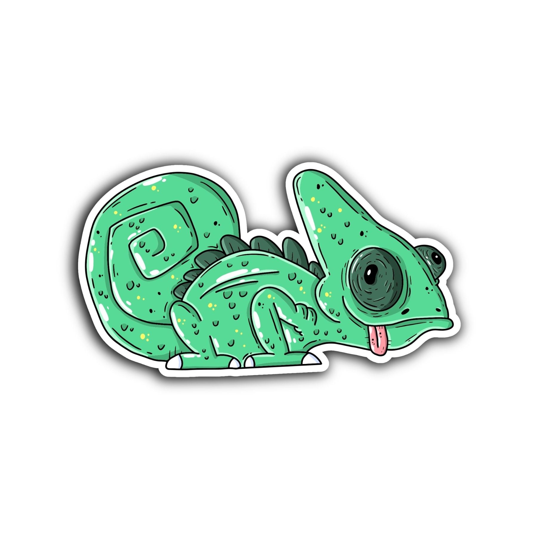 Chameleon Sticker - Mike Bennett Studios