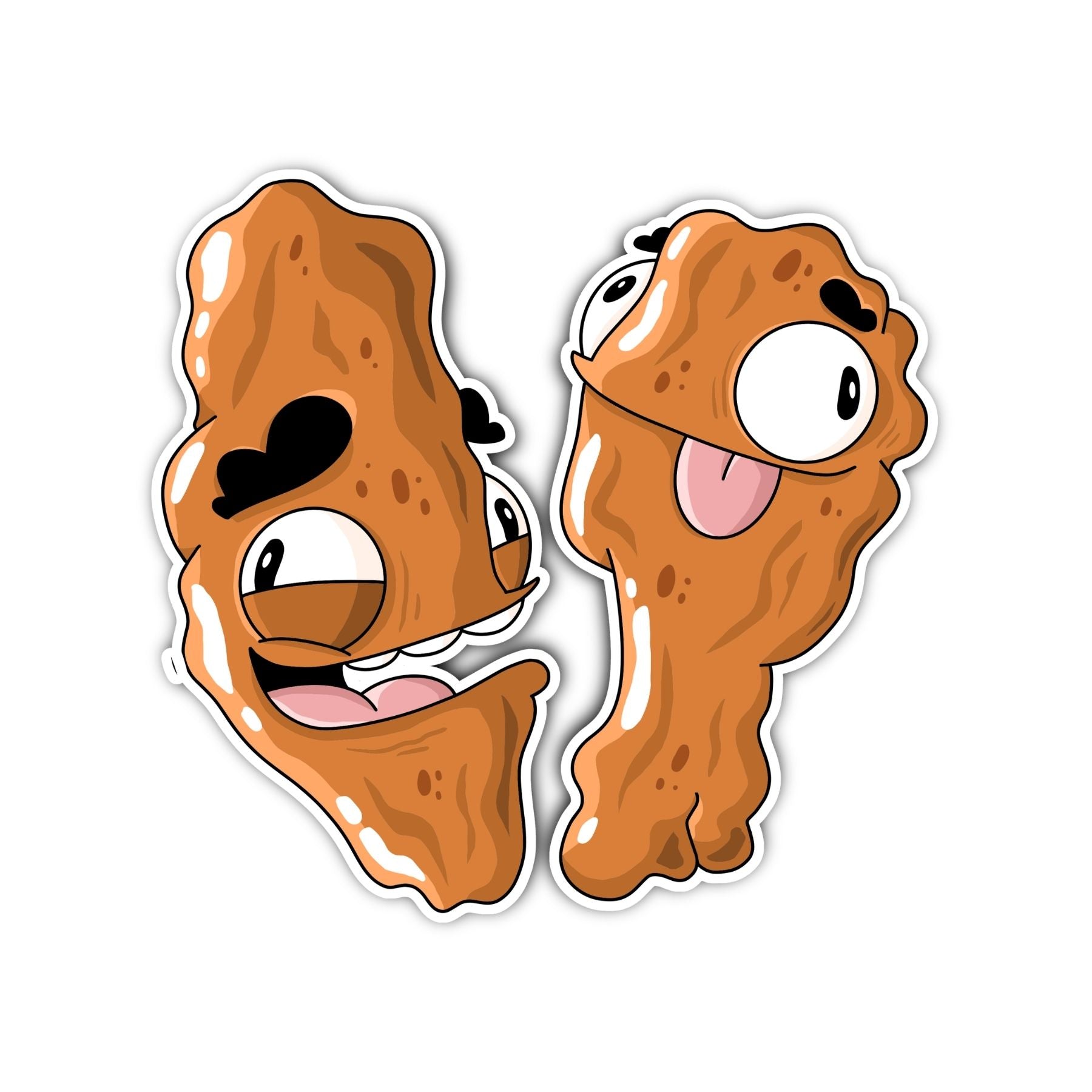 Chicken Wings Sticker - Mike Bennett Studios