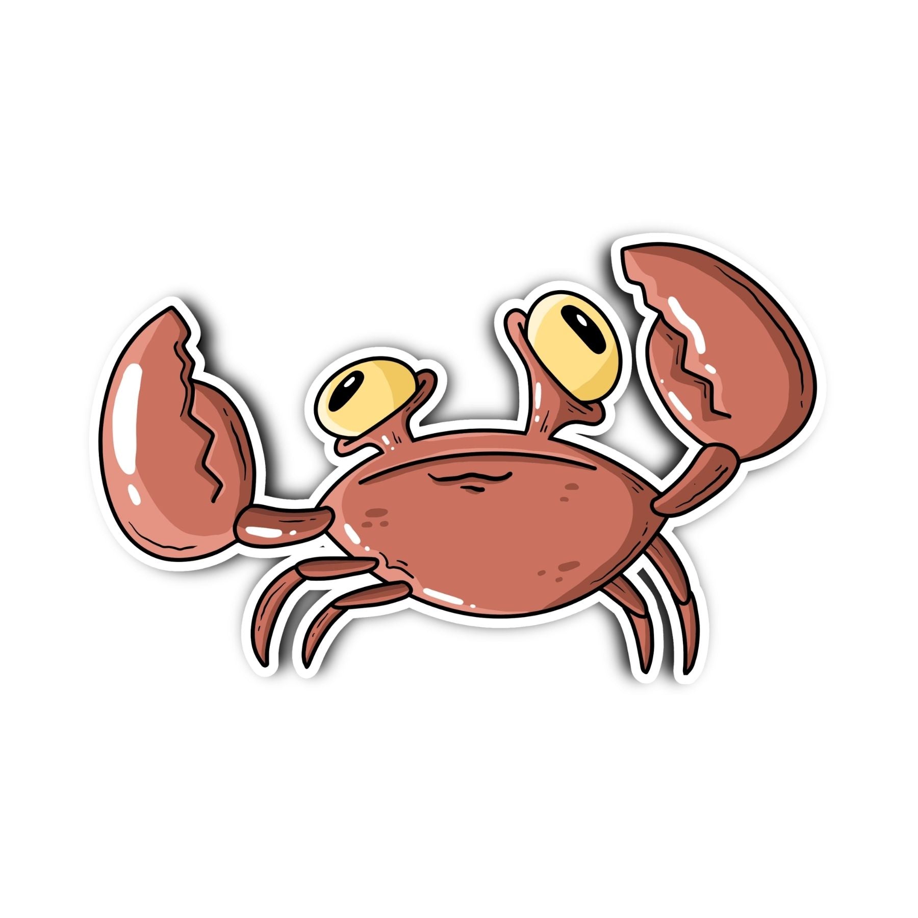 Crab Sticker - Mike Bennett Studios