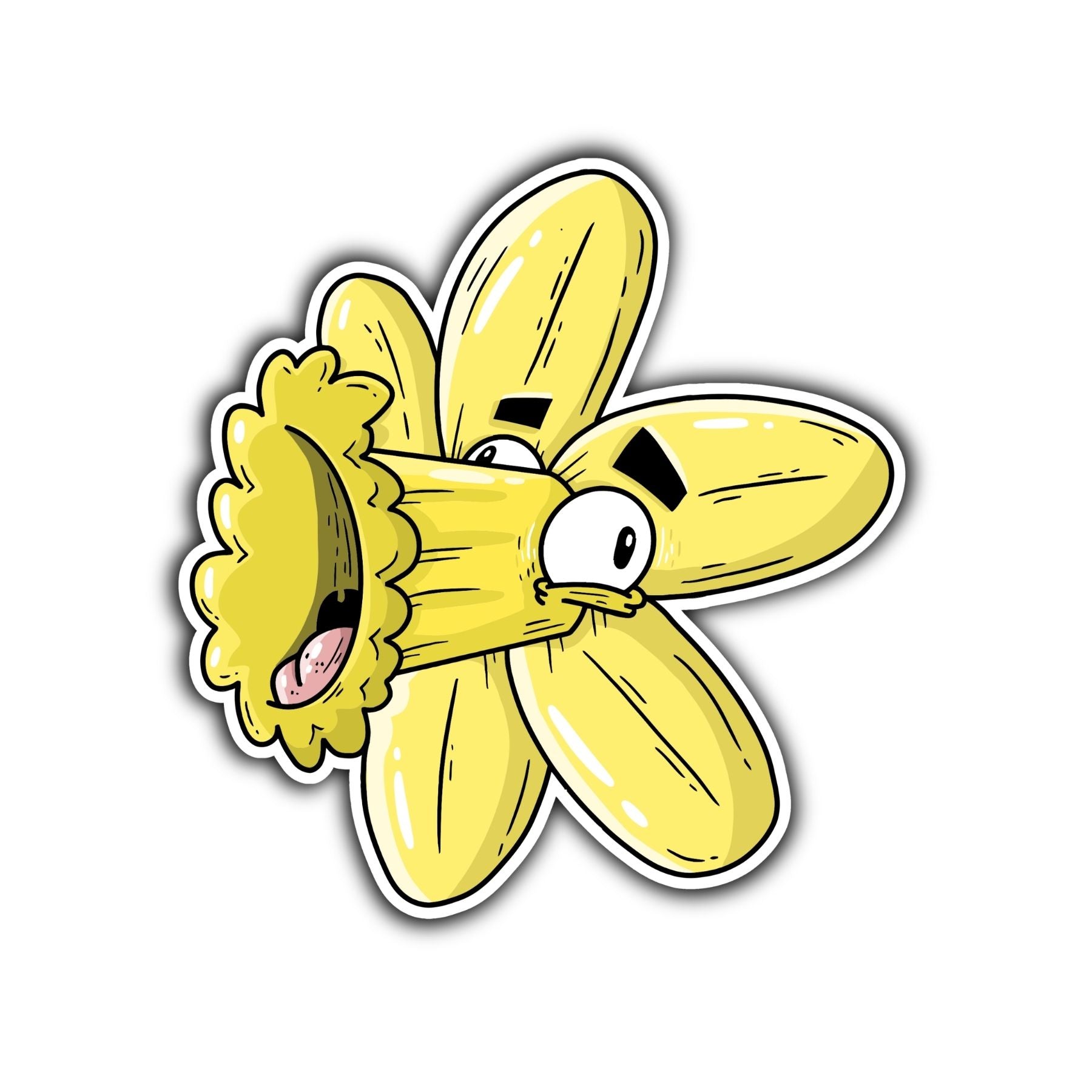 Daffodil Sticker - Mike Bennett Studios