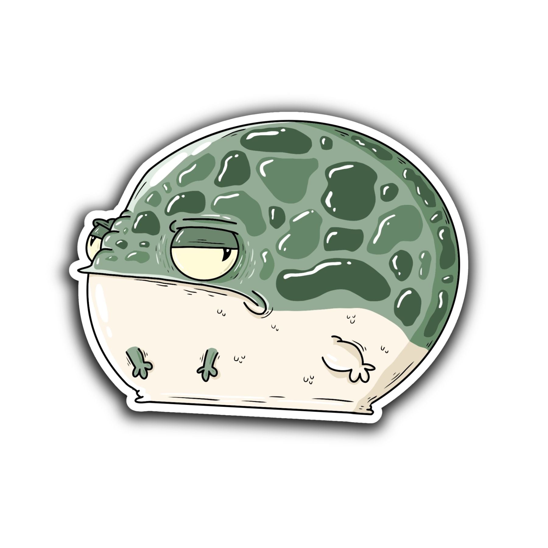 Desert Rain Frog Sticker - Mike Bennett Studios