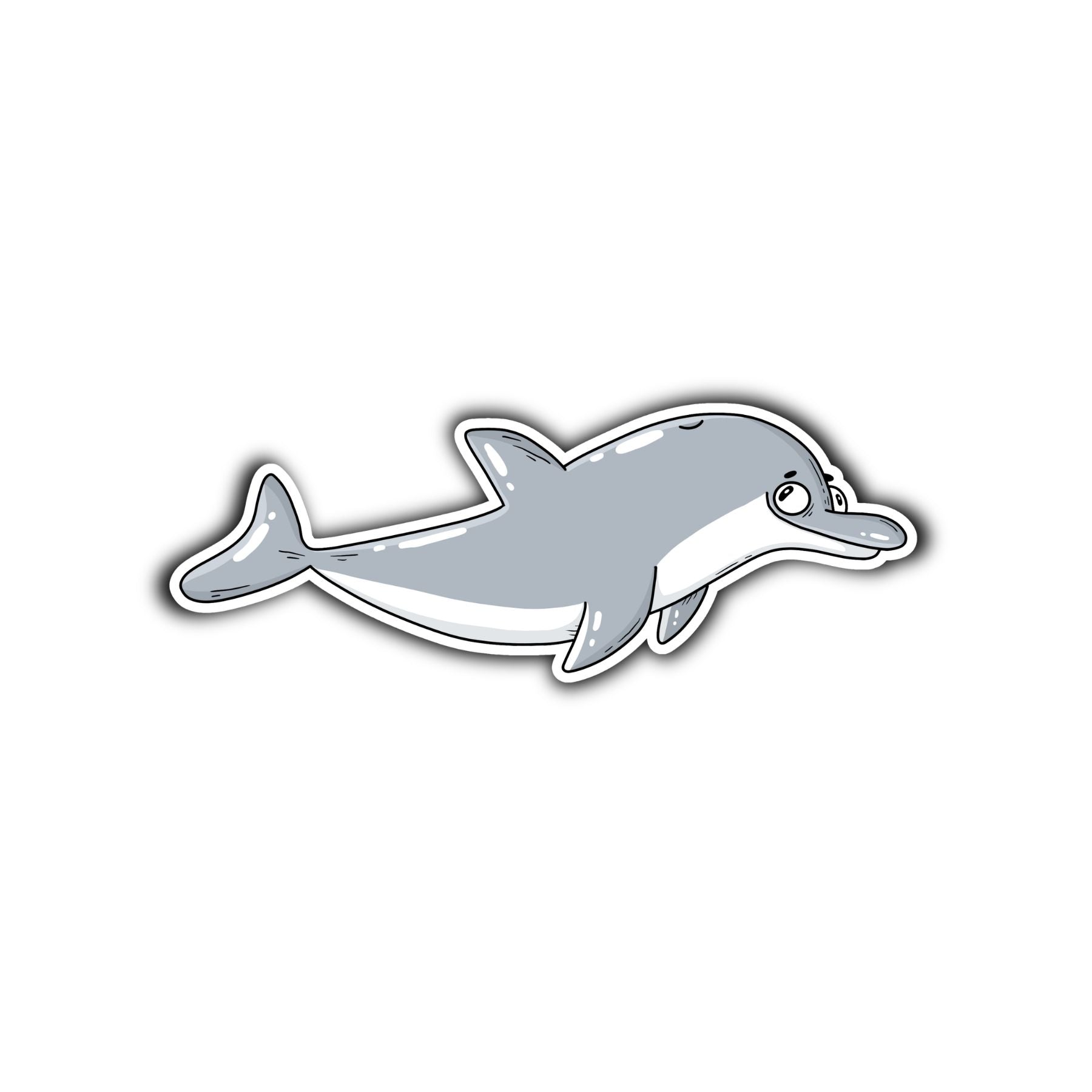 Dolphin II Sticker - Mike Bennett Studios