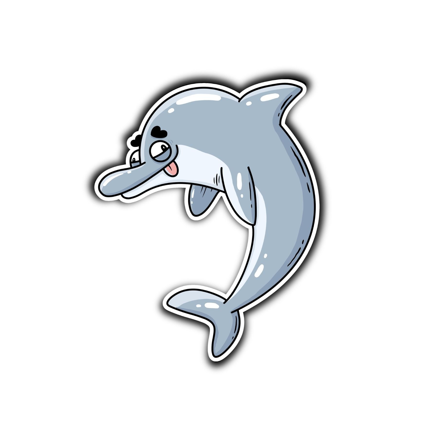 Dolphin I Sticker - Mike Bennett Studios
