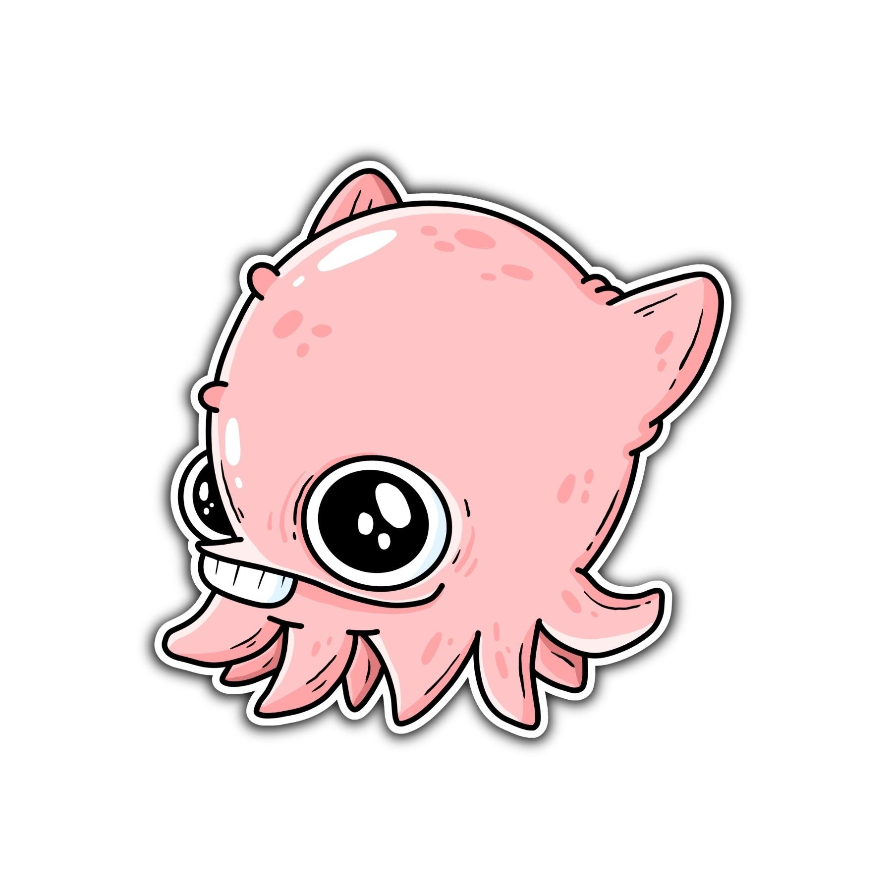 Dumbo Octopus Sticker - Mike Bennett Studios