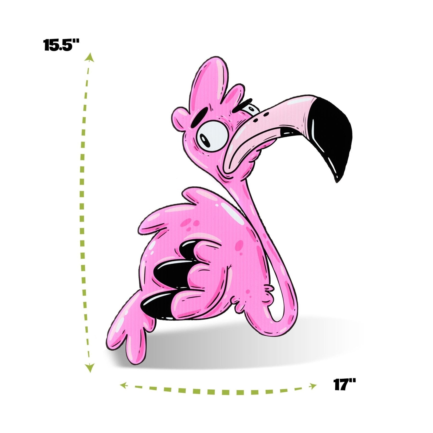 Flamingo "Flint" | Yard Decoration - Mike Bennett Studios