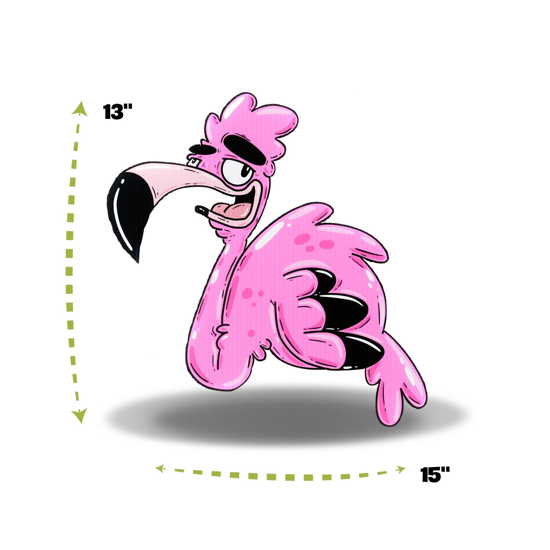Flamingo "Ignacio" | Yard Decoration - Mike Bennett Studios