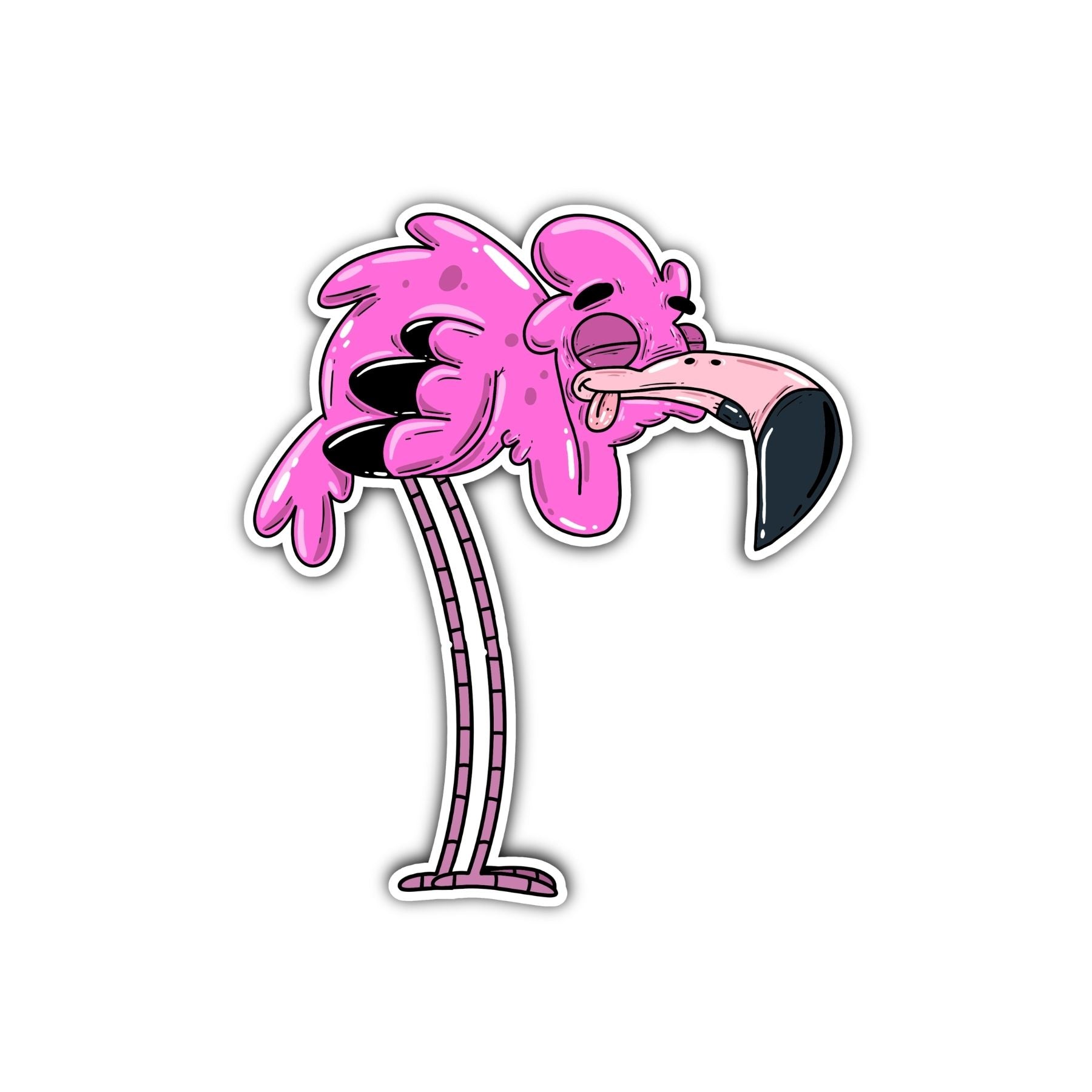 Flamingo III Sticker - Mike Bennett Studios
