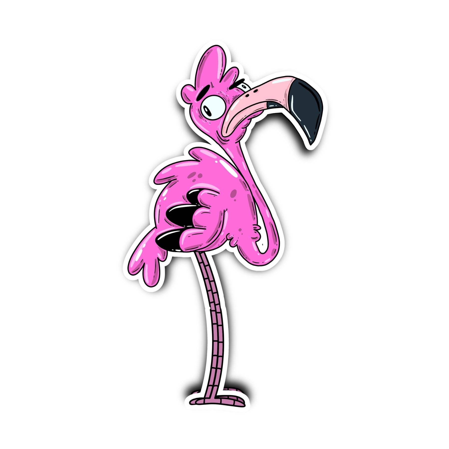Flamingo I Sticker - Mike Bennett Studios