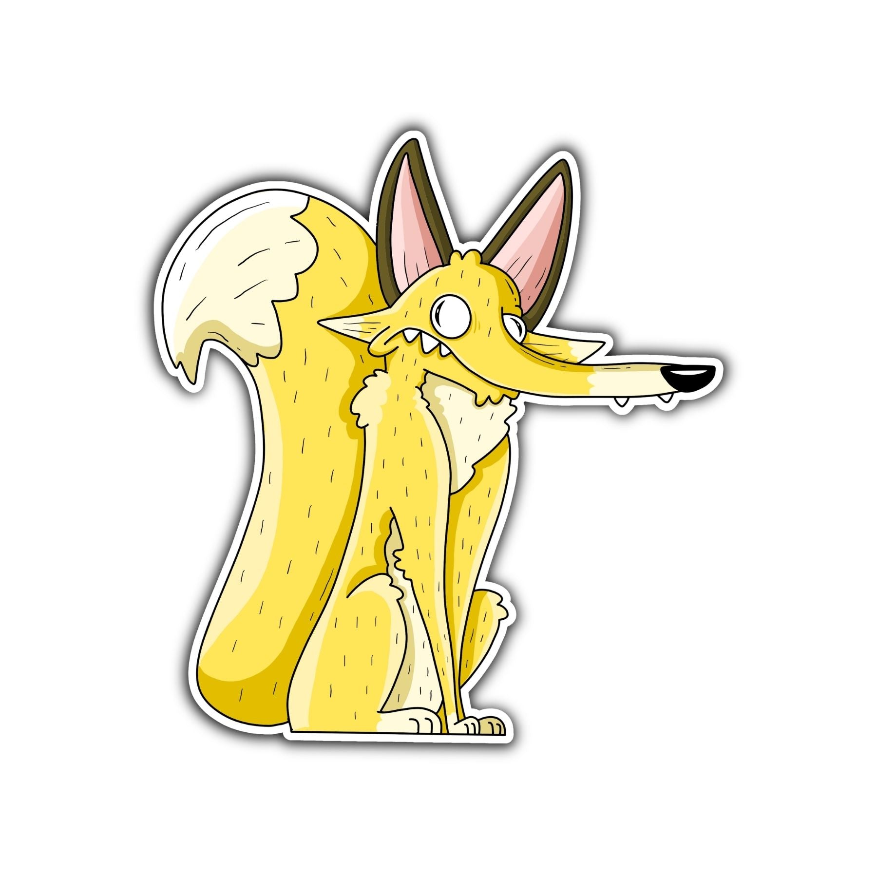 Flickerfox WW Monster Sticker - Mike Bennett Studios