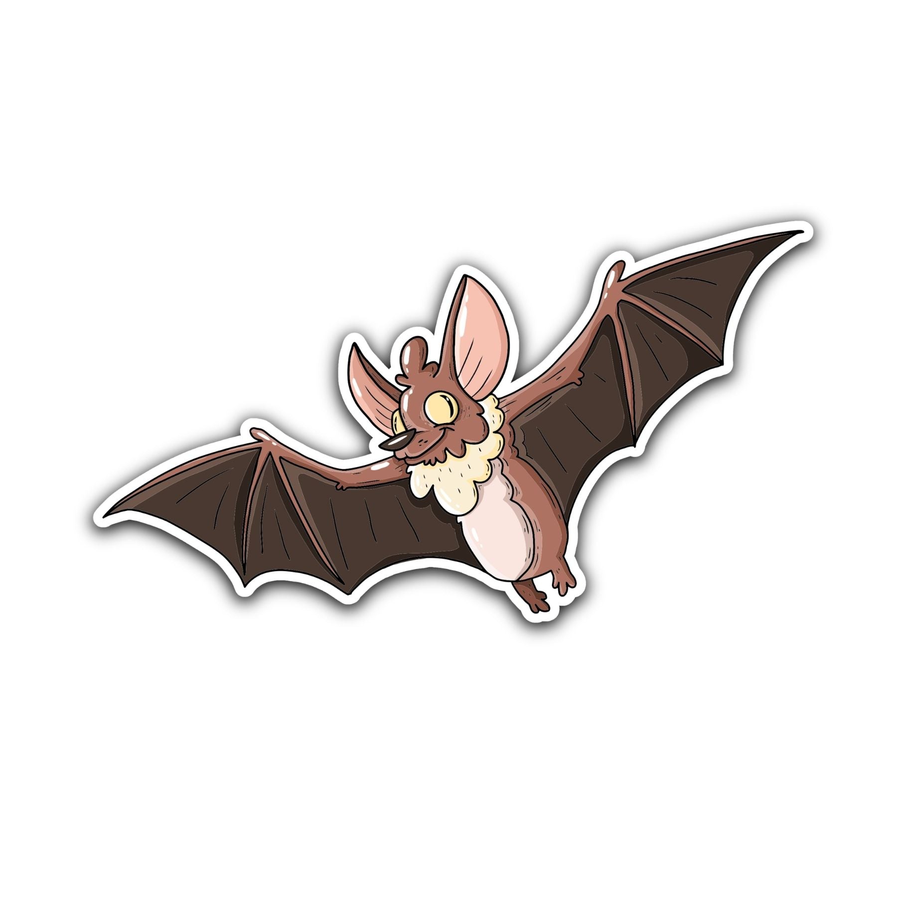Flying Fox Sticker - Mike Bennett Studios