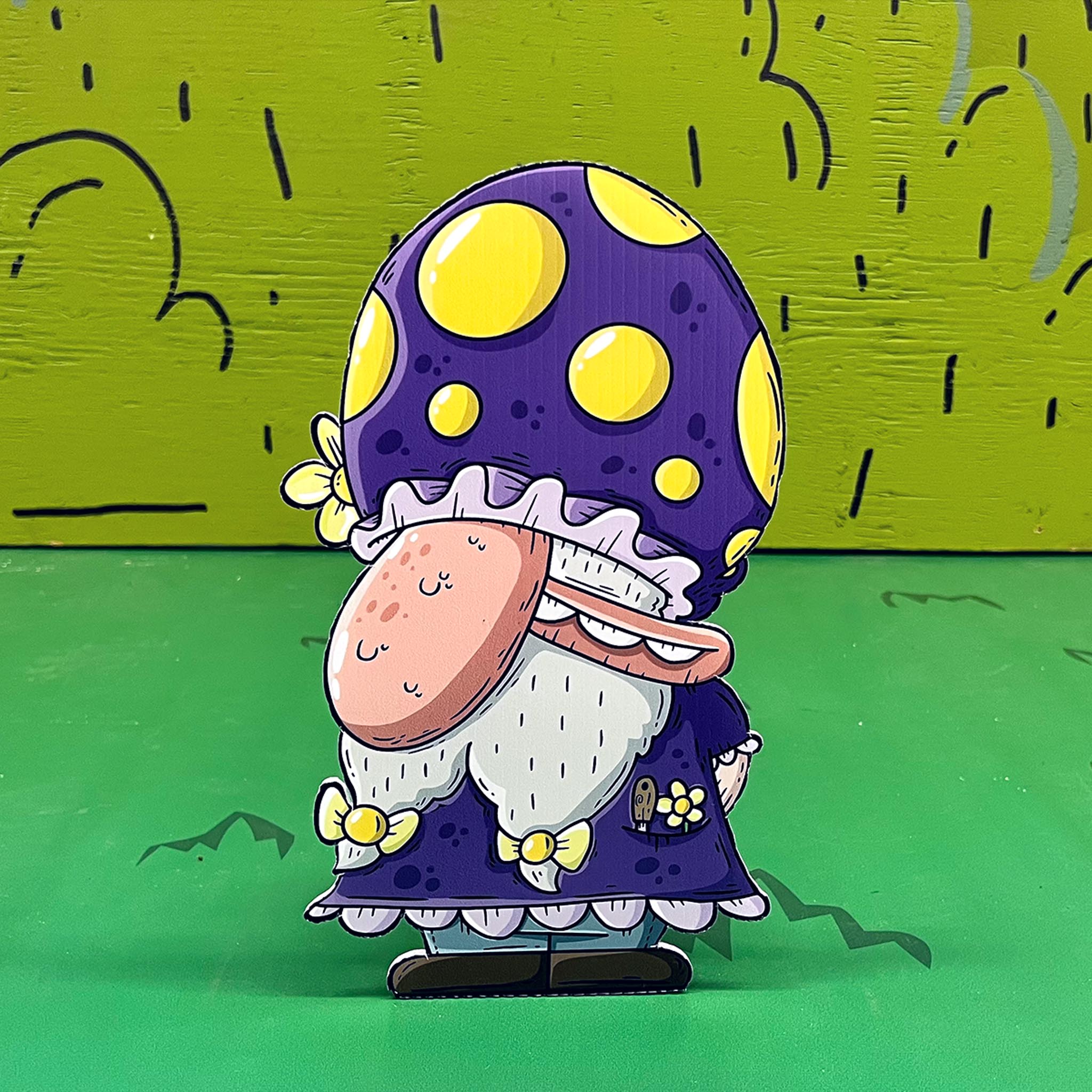 Gnatalie the Gnome | Yard Decoration