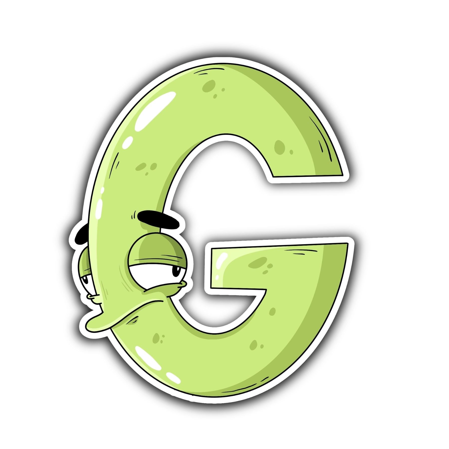 G Letter Sticker - Mike Bennett Studios